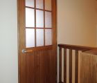 ２Ｆ階段室　建具はすべて当社オリジナル