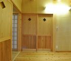 ピアノ室 建具は当社オリジナル
