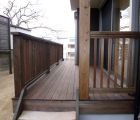 ウッドデッキ