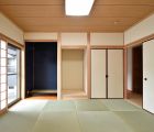 和室　縁無し畳採用