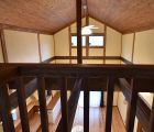 ロフトよりリビングを望む